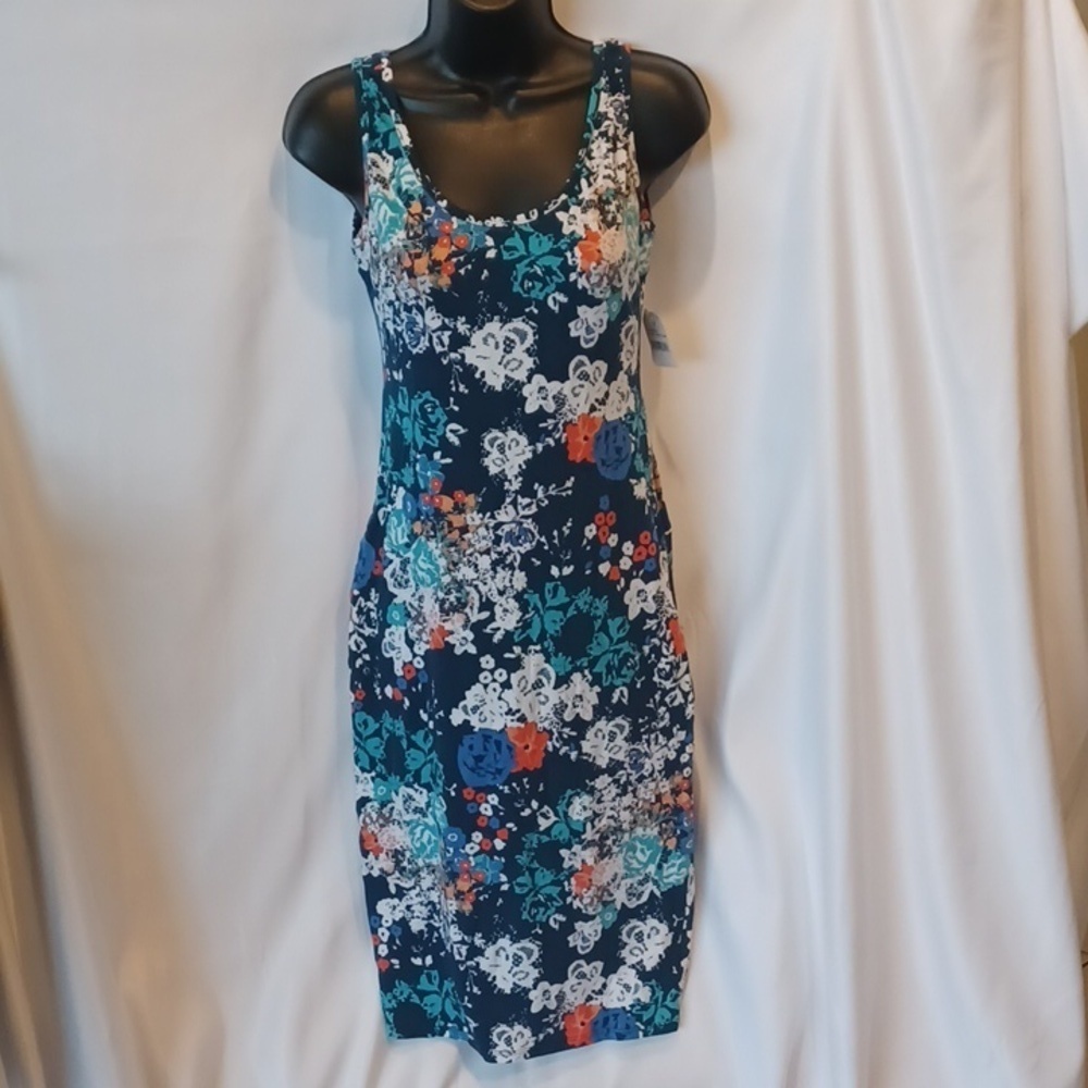 NWT LEYDEN Bodycon Dress, Lace Floral, stretchy